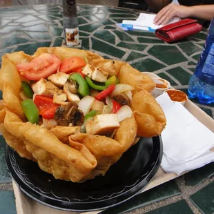 Chicken Fajita Salad