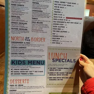 Menu January 2022