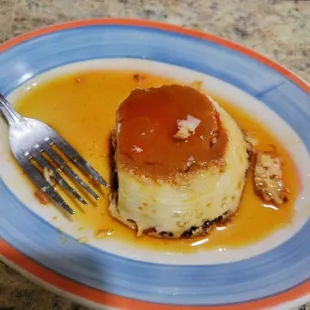Best Flan with sauce heavenly!