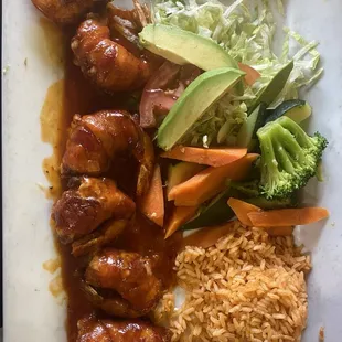 Honey Chipotle Shrimp