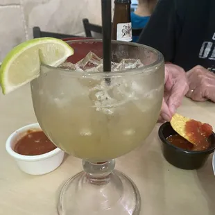 Margarita was good and strong!