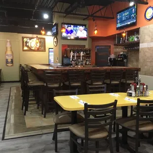 New full bar!