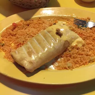 Monster Fried Burrito!