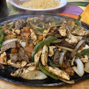 Combo fajitas for 2