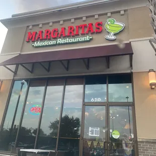 Front of restaurant