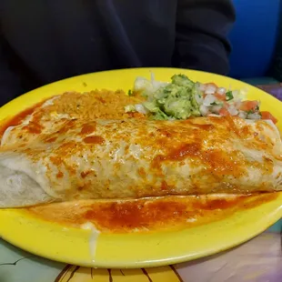 Burritos are HUGE!!!