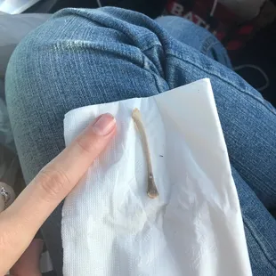 the chicken bone in the middle of my taquito