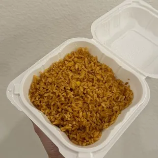 $4 side of rice