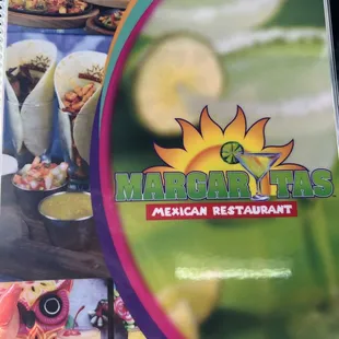 Front of Menu