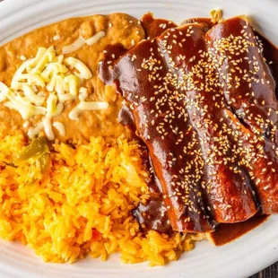 Enchiladas de Mole