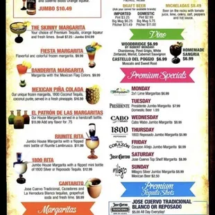 Menu /better view than the website