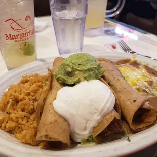 Lucky #13 with a margarita on the rocks.