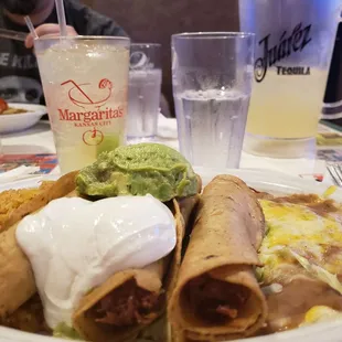 Lucky #13 with a margarita on the rocks