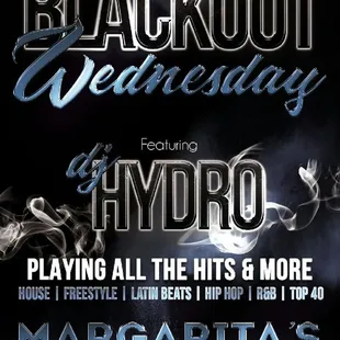 Join MARGARTIA'S BAR &amp; GRILL ~ Wednesday, November 22nd for the BIGGEST PARTY NIGHT OF THE YEAR!!!! DJ Starts at 7pm!