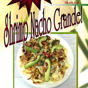 Shrimp Nacho Grande!