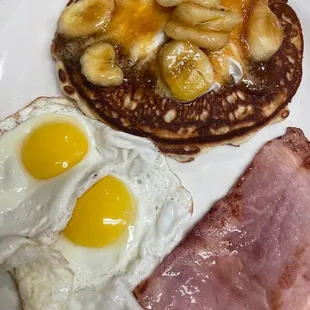 pancakes, food