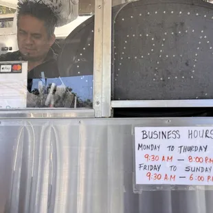 Business hours. apr &apos;24