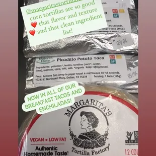 Stoneground Corn Tortillas