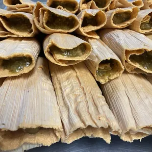 Green Pork Tamales