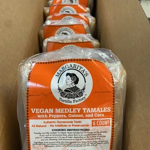 Vegan Medley tamales