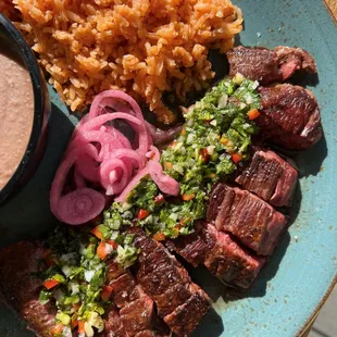 Skirt Steak with Chimichurri