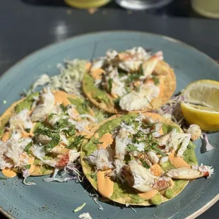 Dungeness Crab Tostadas