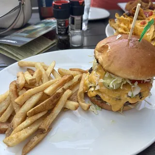 Double Cheeseburger In Paradise