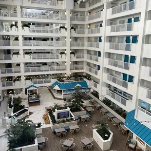 The view from outside our room.