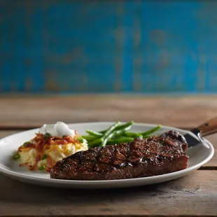 steak, food