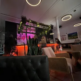 Bar area