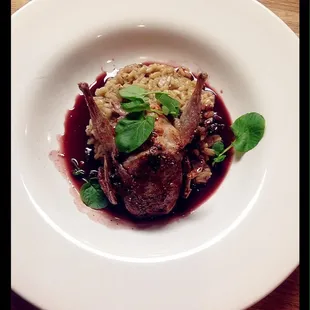 Lamb Shank and Risotto
