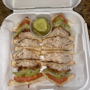 Marge &apos;s Classic Club Sandwich