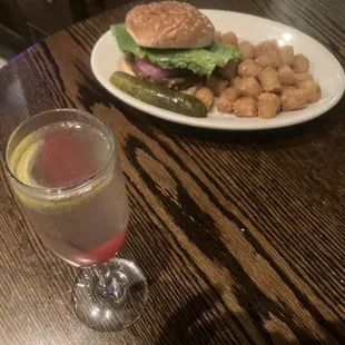 French 75 And Beyond Burger