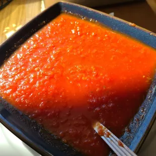 Tomato sauce for dipping