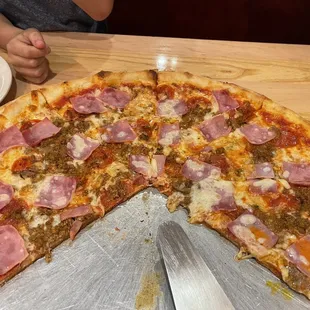$19.99 | 16&quot; Meat Lovers pizza - extremely good!!