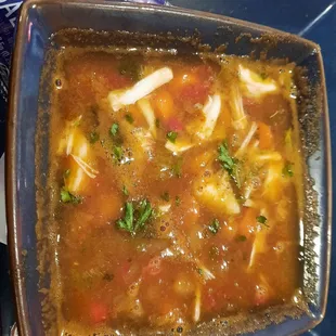 Maryland crab soup