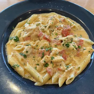 Crab Chesapeake lunch size! This is a hefty and delicious dish for only $10.95!