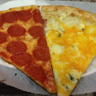 Pepperoni and four cheese