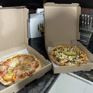 pizza, food
