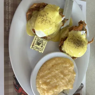 Soft Shelled Crab Benedict