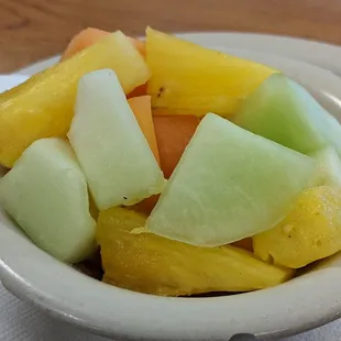 a bowl of fruit