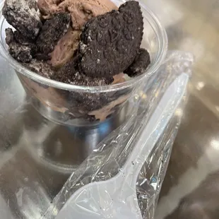 dessert, food