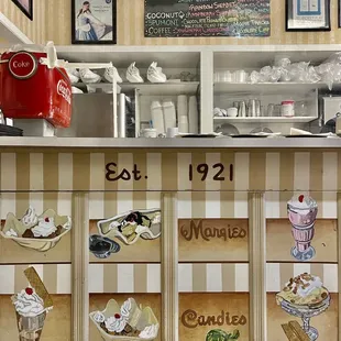 an ice cream shop