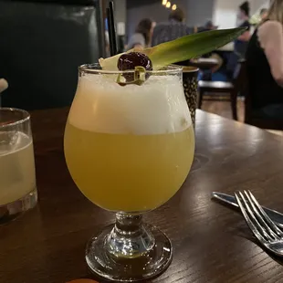 Winter's a Beach cocktail