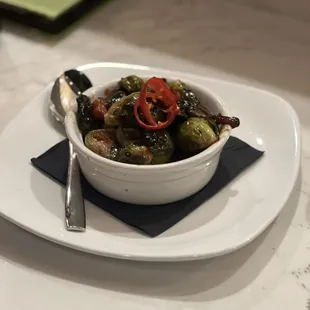 Korean bbq Brussel sprouts