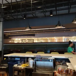 view from my seat @ the bar of the kitchen