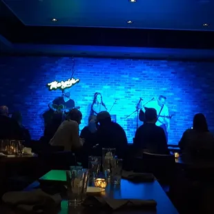 Seating in front of music stage. Tonight's entertainment was Kat Perkins!!