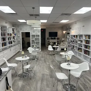 We removed the center island to make the space more open!