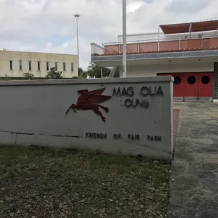The Building is called the Magnolia Lounge