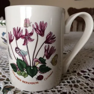 One of my purchases, Botanic Garden mug!